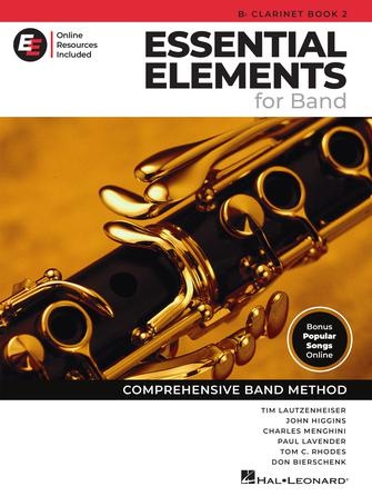 Essential Elements for Band – Bb Clarinet Book 2 with EEi