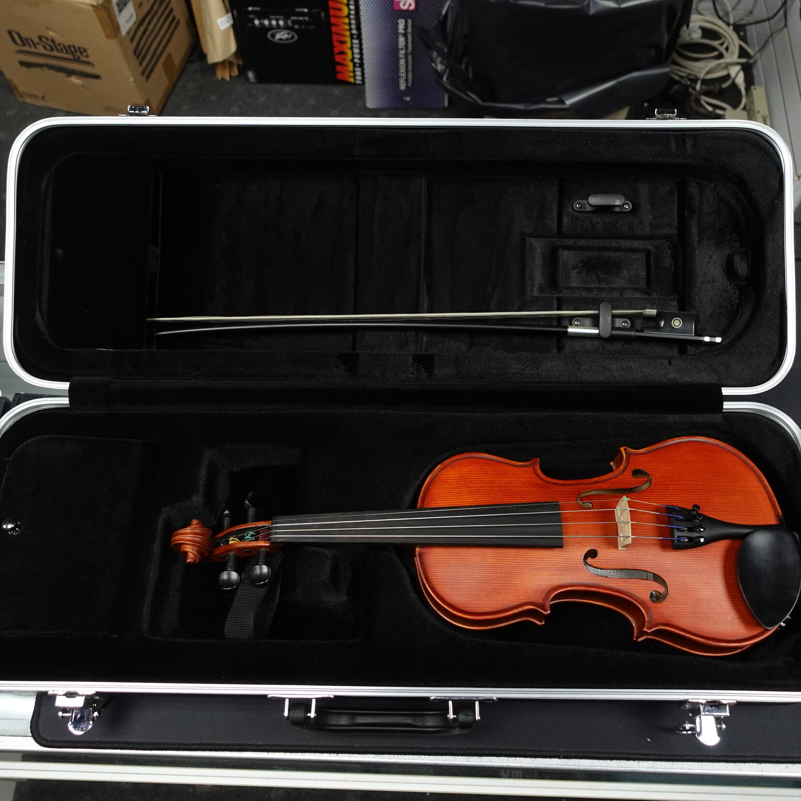 Scherl & Roth SR41E1H 1/4 Size Violin Outfit w/ Hardshell Case - Used (Rental Return)