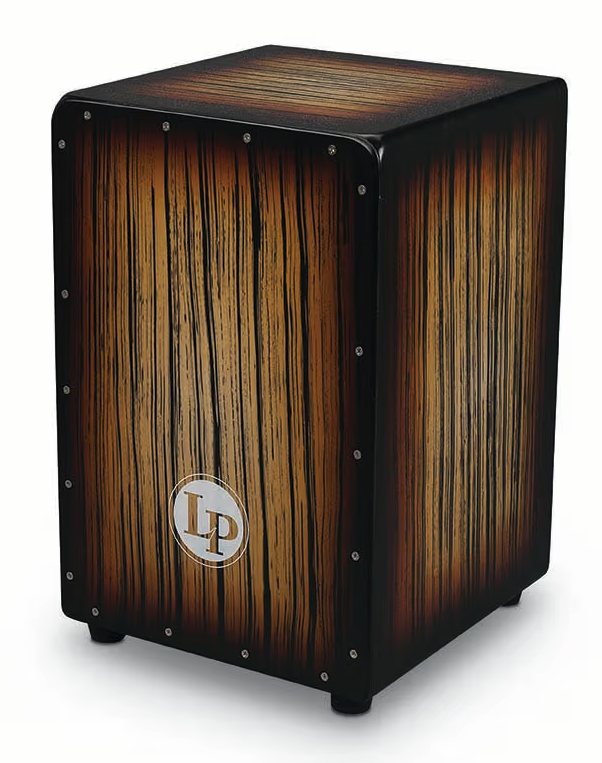 Latin Percussion Aspire Accent Cajon Birch/Poplar - Sunburst Streak