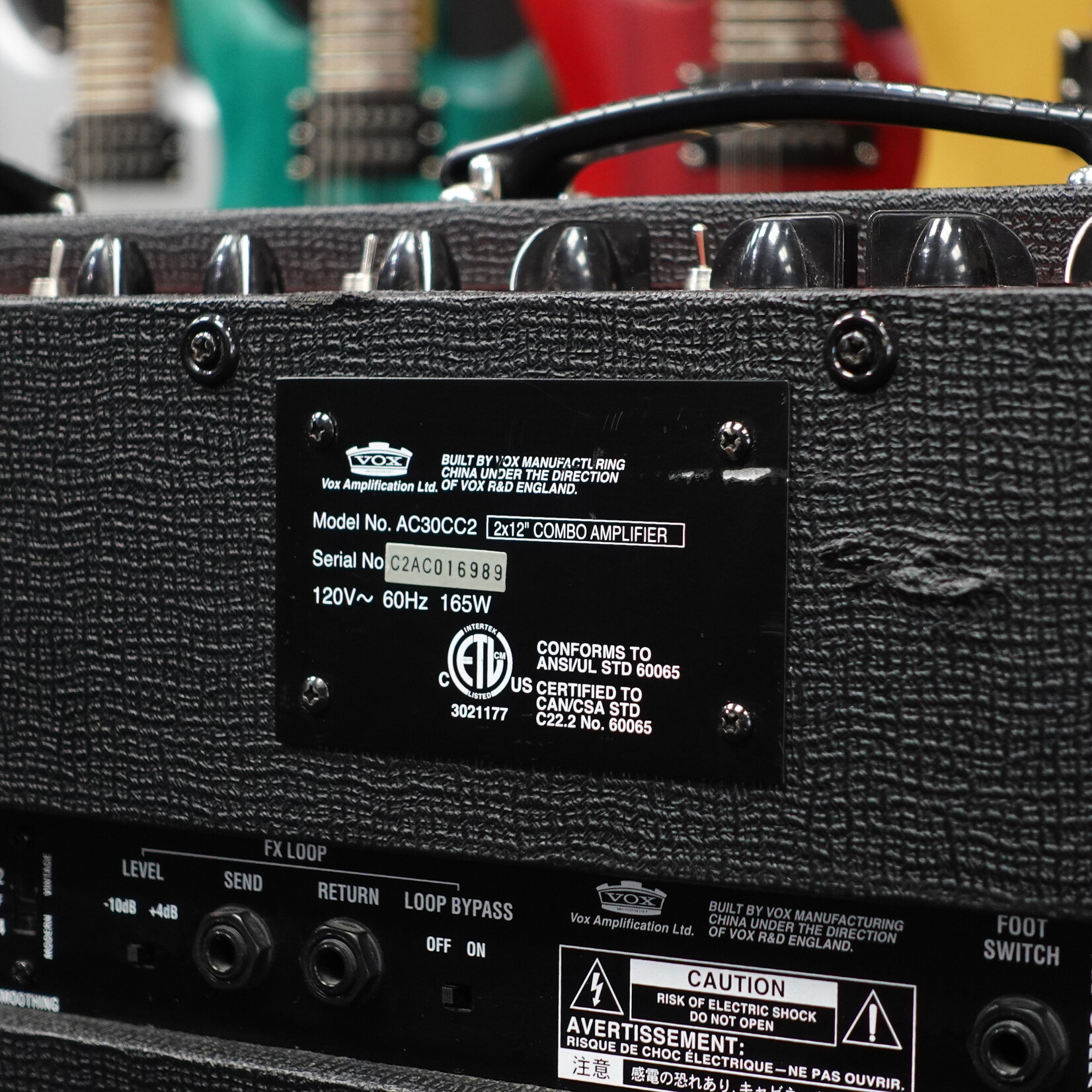 Vox AC30CC2 30-watt 2 x 12-inch Tube Combo Amp - (Used)