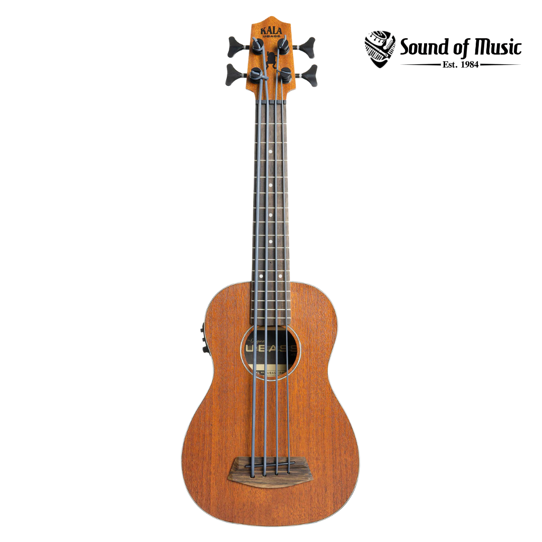 Kala Rumbler Mahogany Acoustic-Electric U-BASS W/ Padded Gig Bag