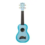 Makala Kala Soprano Dolphin Ukulele - Light Blue Burst