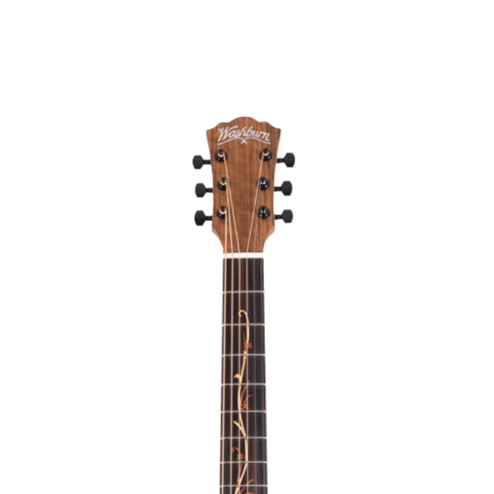 Washburn Bella Tono Vite S9V Acoustic-Electric Guitar - Gloss Charcoal Burst