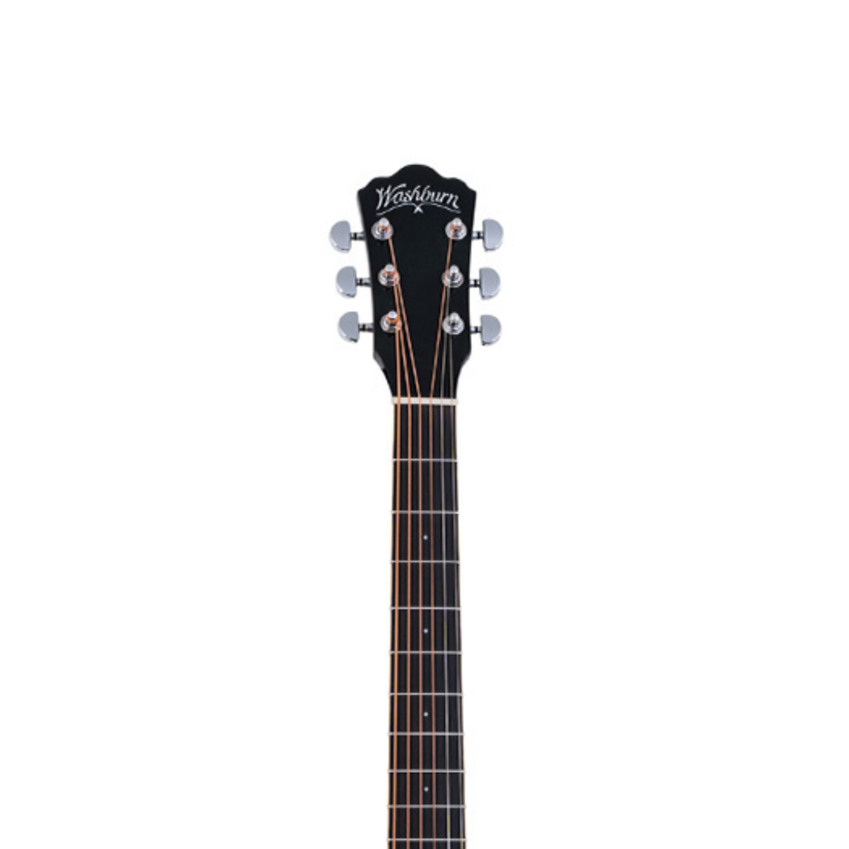 Washburn Deep Forest Burl ACE Acoustic Guitar - Black Fade
