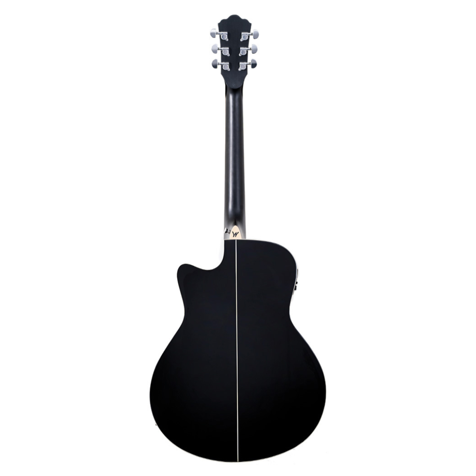 Washburn Deep Forest Burl ACE Acoustic Guitar - Black Fade