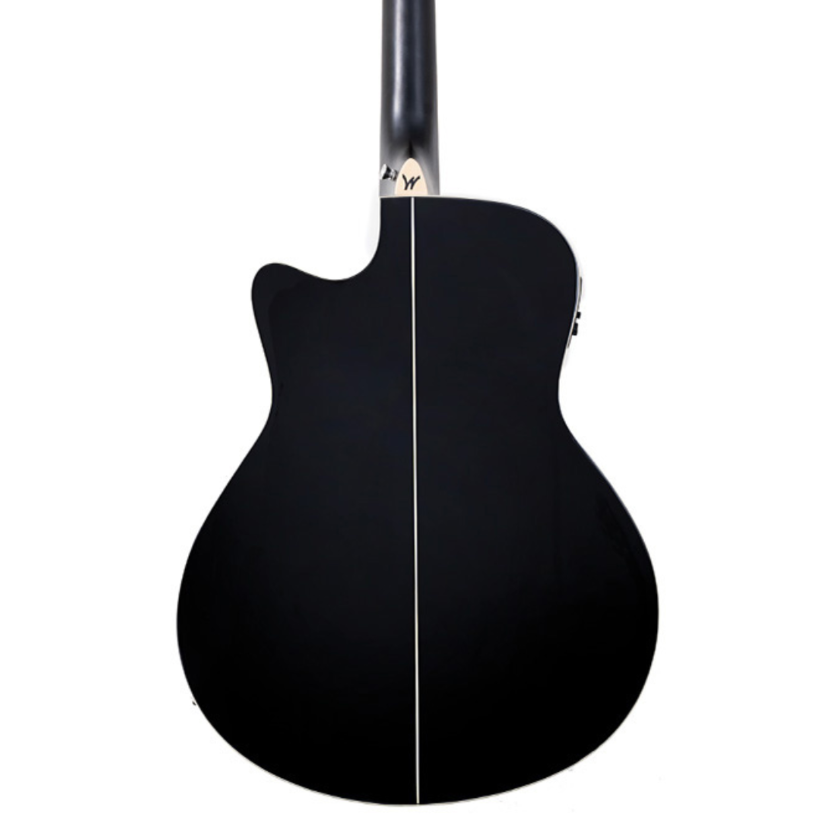Washburn Deep Forest Burl ACE Acoustic Guitar - Black Fade