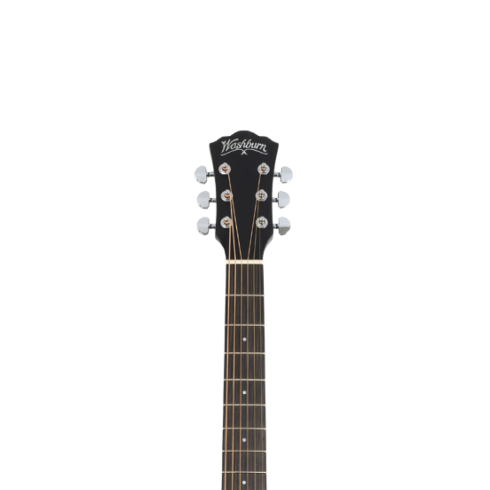 Washburn Deep Forest Ebony ACE Acoustic-Electric Guitar - Natural