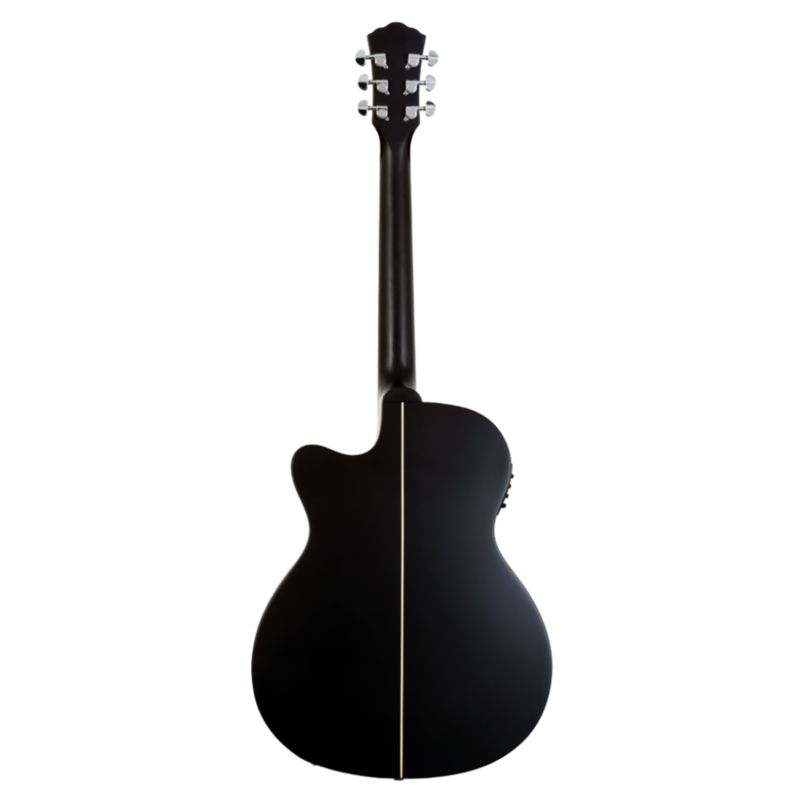 Washburn Deep Forest Ebony ACE Acoustic-Electric Guitar - Natural