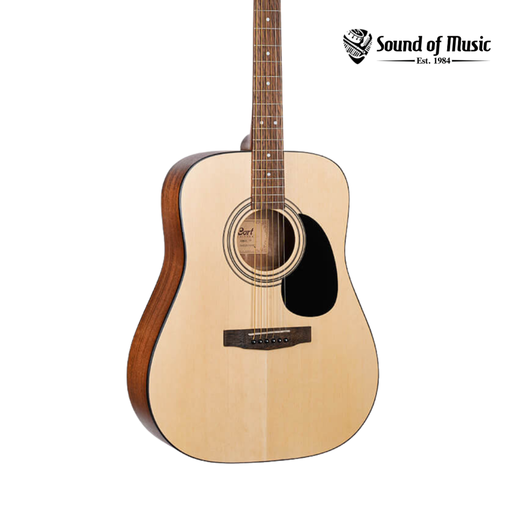 Cort Standard AD810 Dreadnought Acoustic Guitar - Open Pore Natural