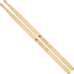 Meinl Meinl Standard 9A Drumstick, Hickory, Medium, Acorn Tip, Pair
