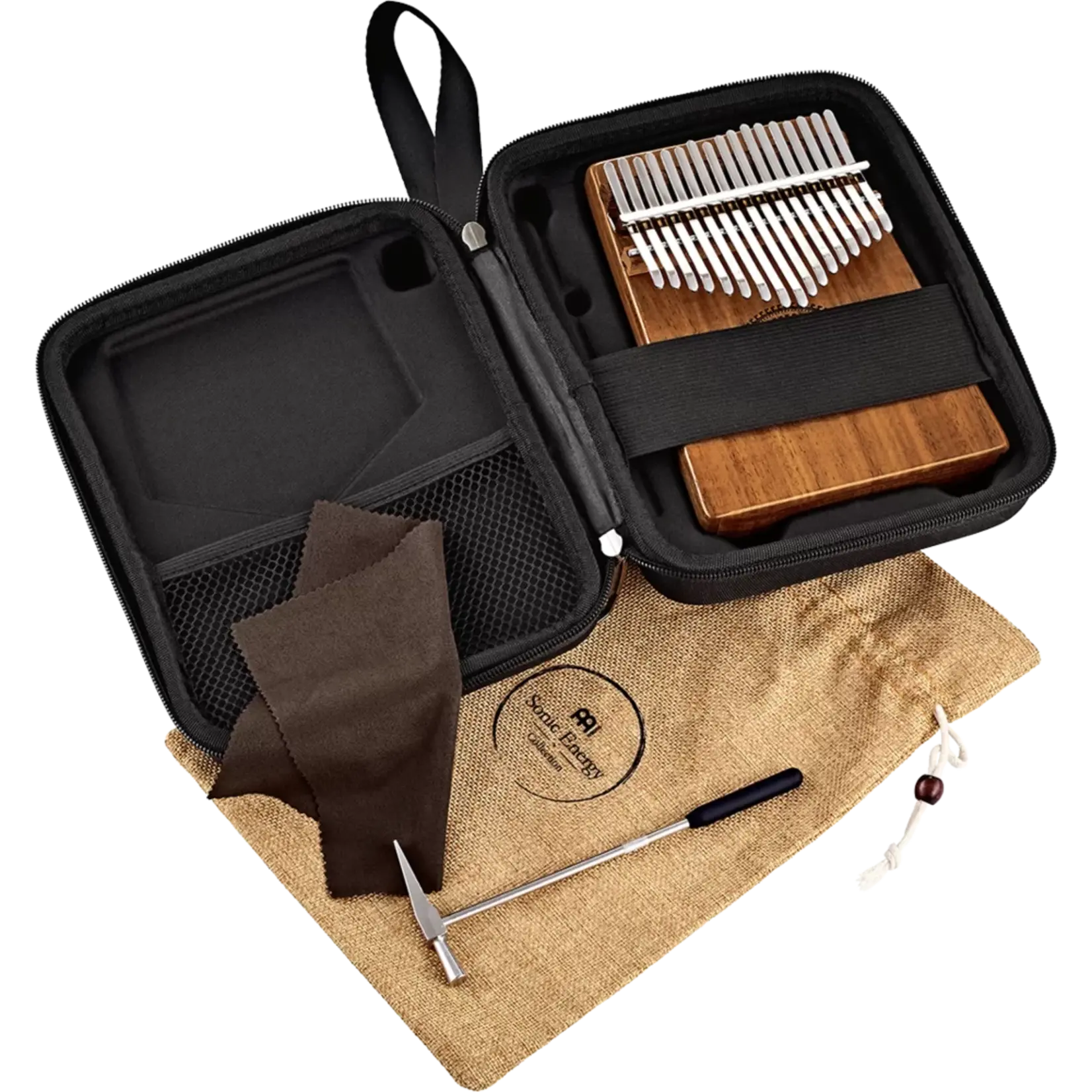 Meinl Sonic Energy Sound Hole Kalimba, 17 notes - Acacia