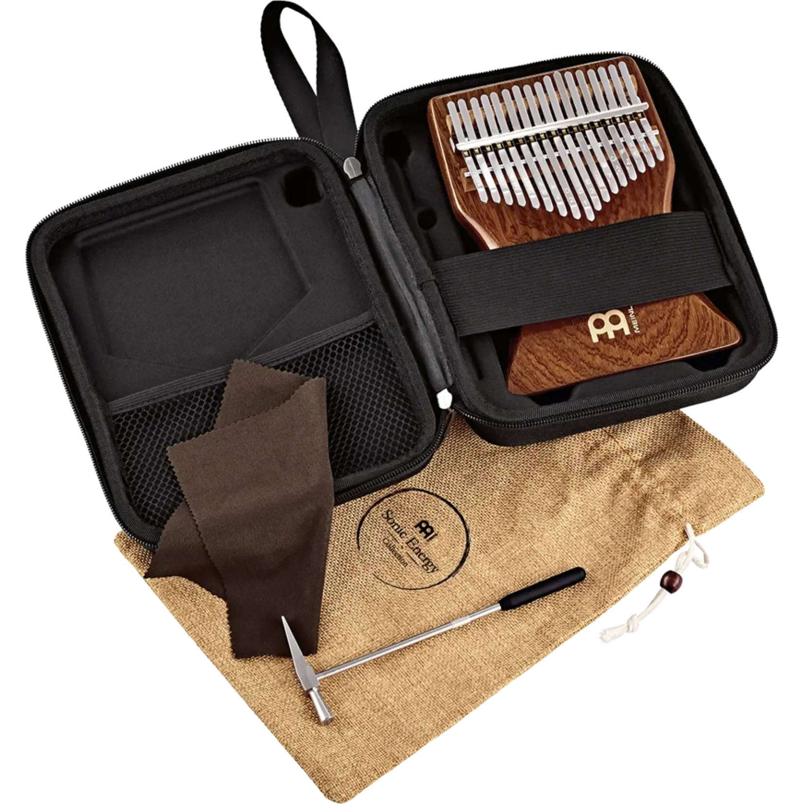 Meinl Sonic Energy Solid Kalimba, 17 notes - Sapele