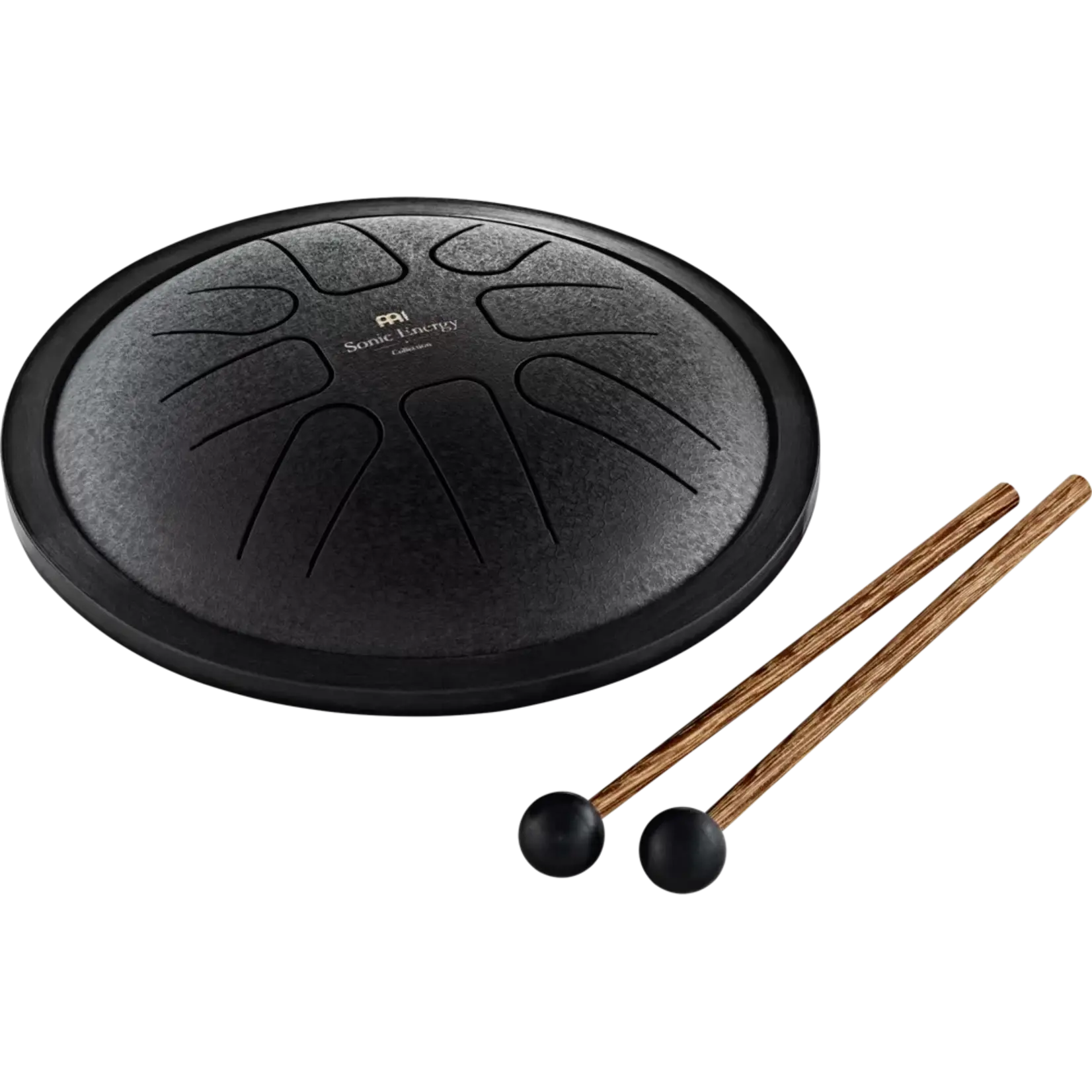 Meinl Sonic Energy Small Steel Tongue Drum, F Minor - Black