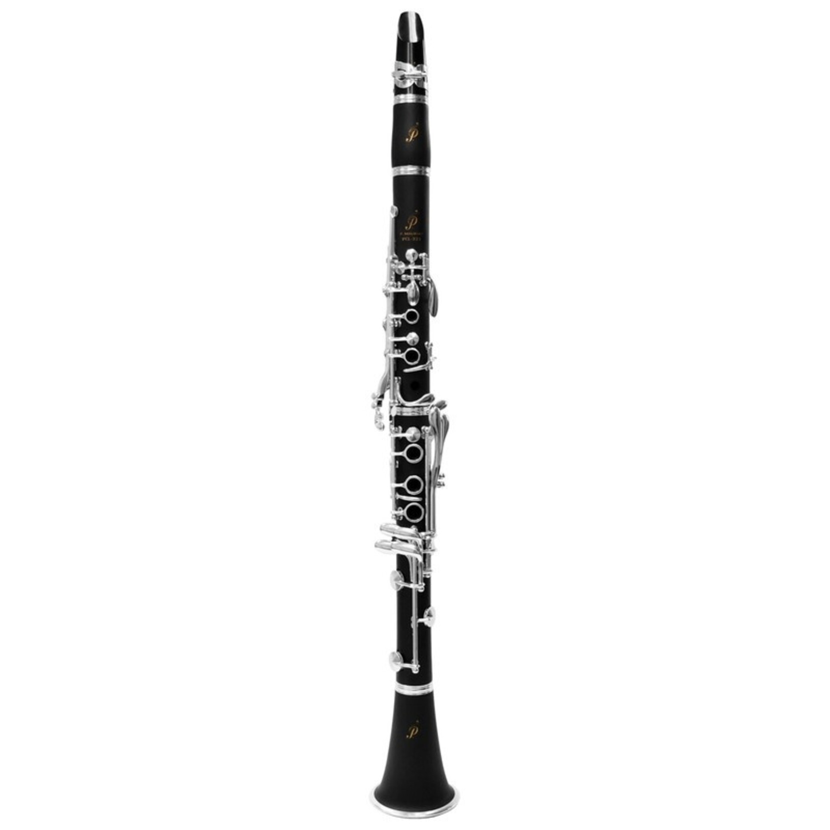 P. Mauriat PCL-321N Bb Clarinet, ABS Construction, Nickel Plated Keys Outfit