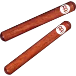 Meinl Meinl Percussion Wood Claves, Classic - Solid Select Hardwood