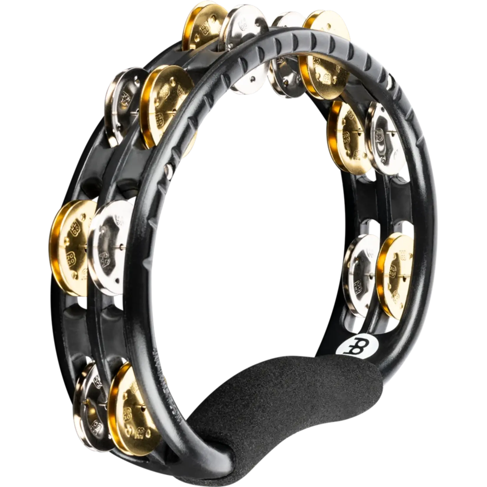 Meinl Percussion Recording-Combo Hand Held ABS Tambourine - Black