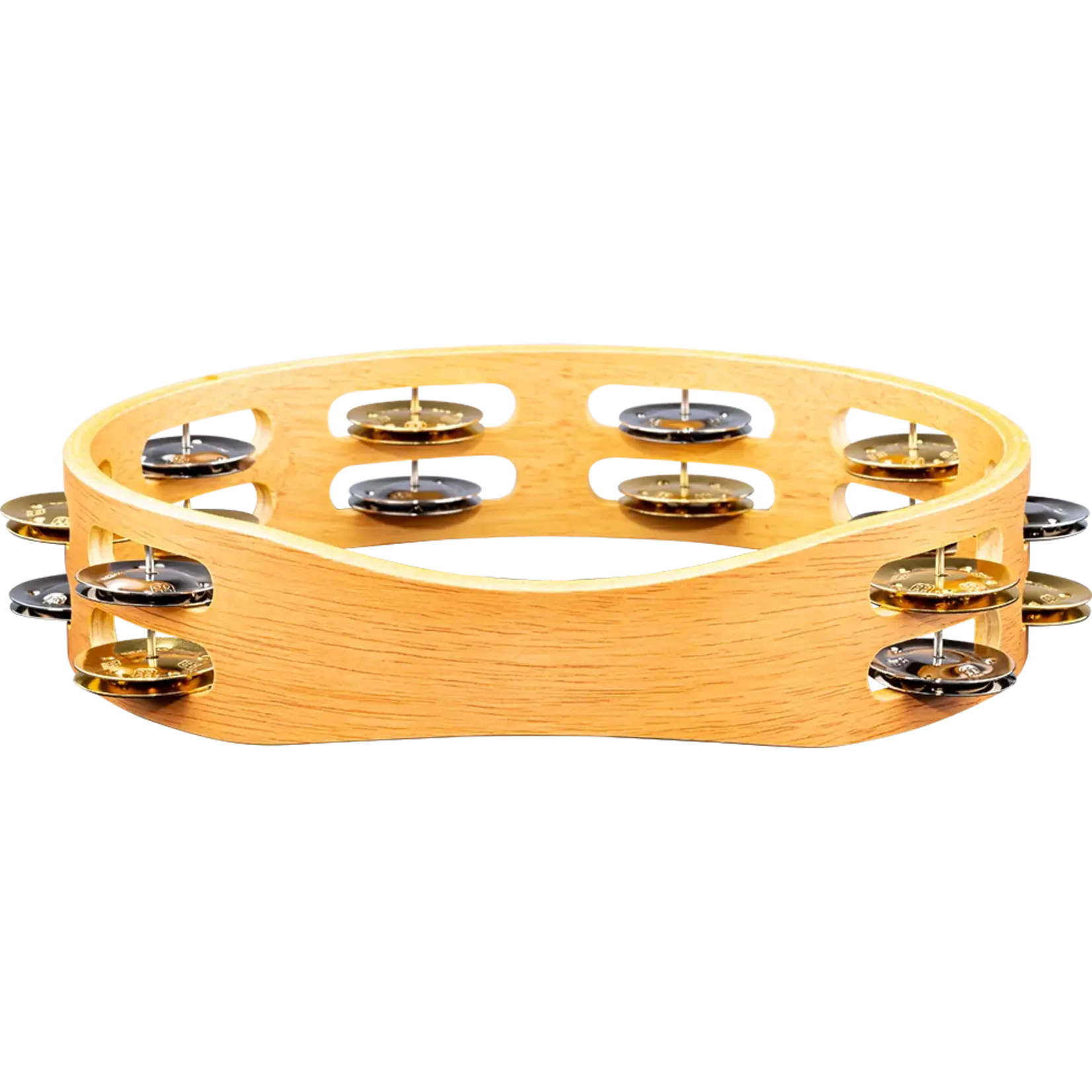 Meinl Percussion 10" Recording-Combo Wood Tambourine - Dual row