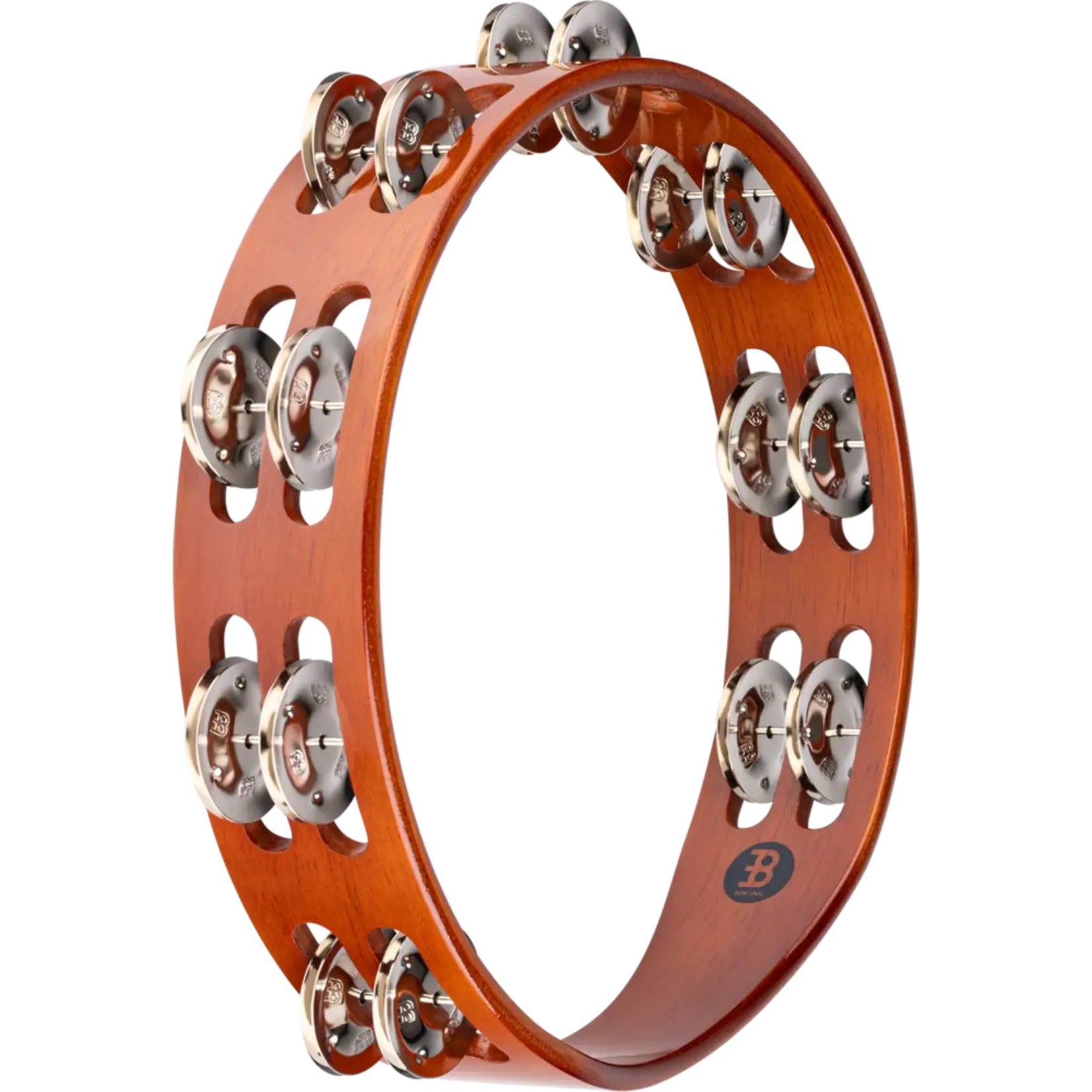 Meinl Percussion 10" Traditional Wood Tambourine - Dual row