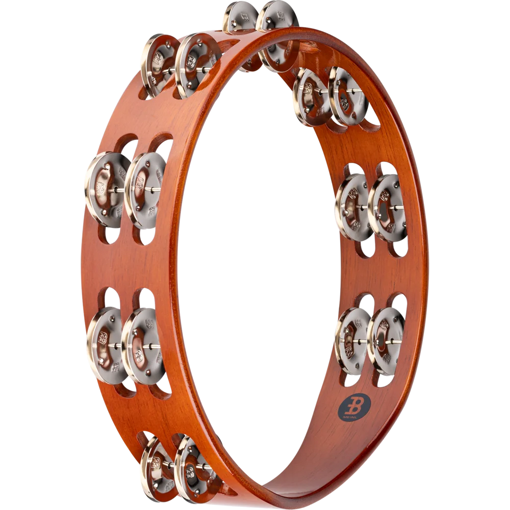 Meinl Percussion 10" Traditional Wood Tambourine - Dual row