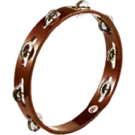 Meinl Meinl Percussion 10" Traditional Wood Tambourine - Single row