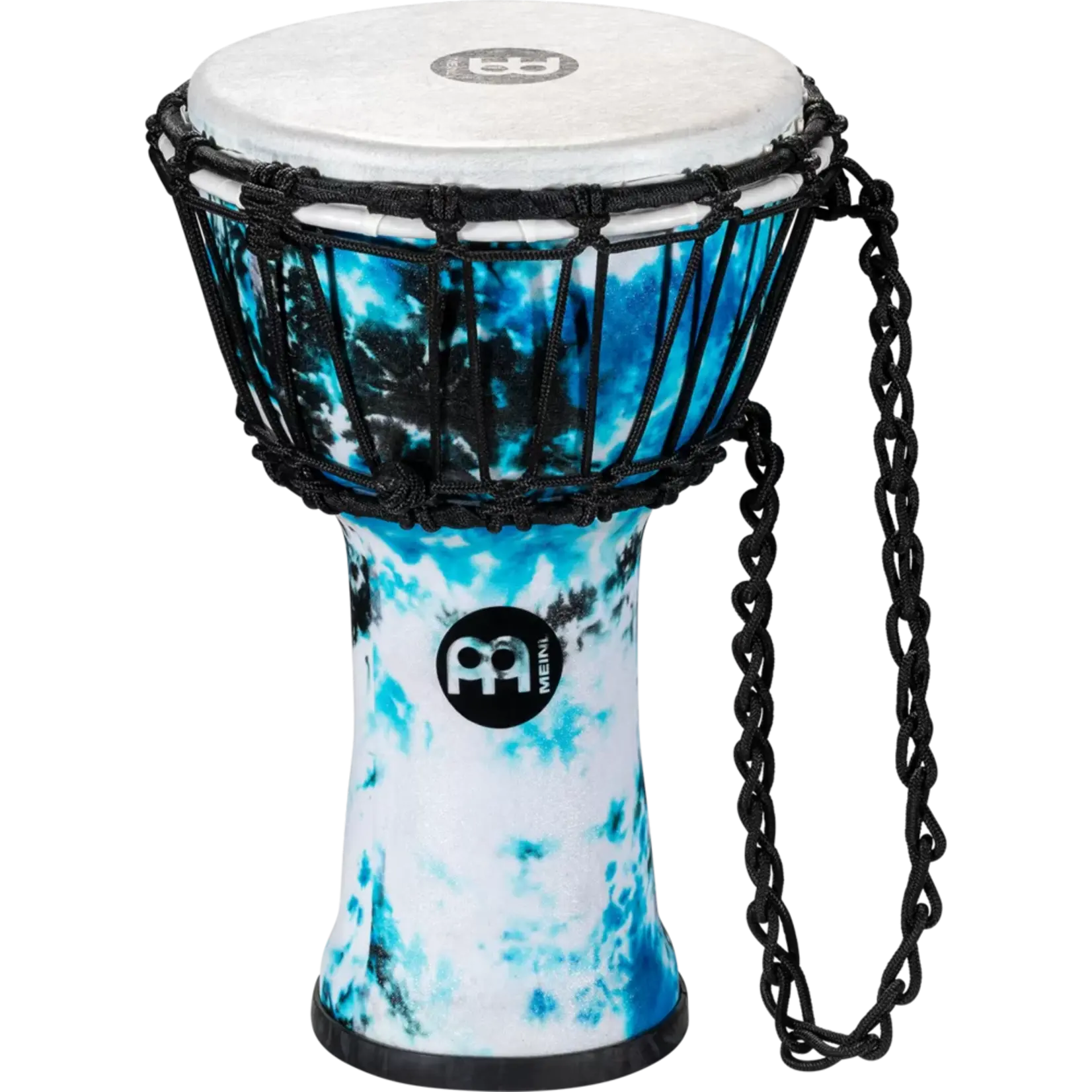 Meinl Percussion 7" Jr. Djembe - Galactic Blue Tie Dye
