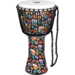 Meinl Meinl Percussion 12" Rope Tuned Travel Series Djembe - Day of the Dead
