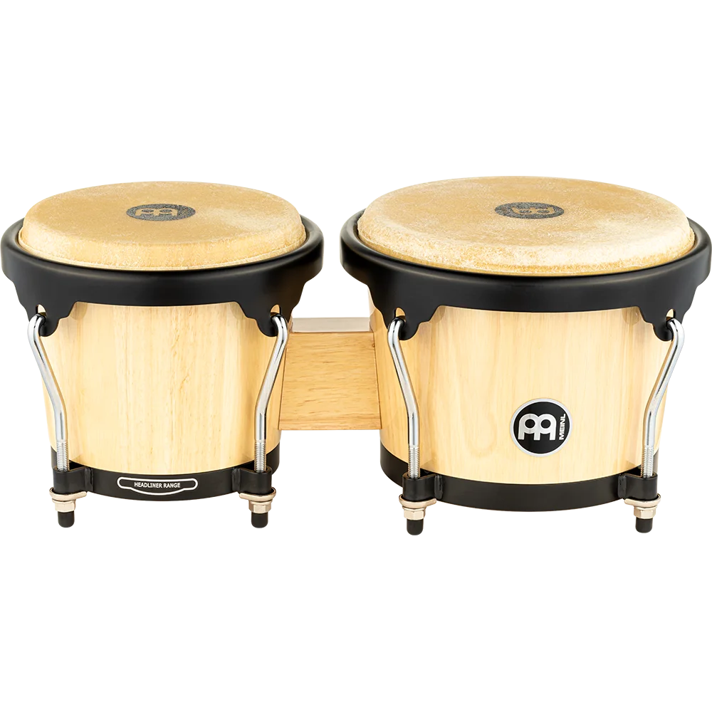 Meinl Percussion Headliner® Series HB100 Wood Bongo, Natural