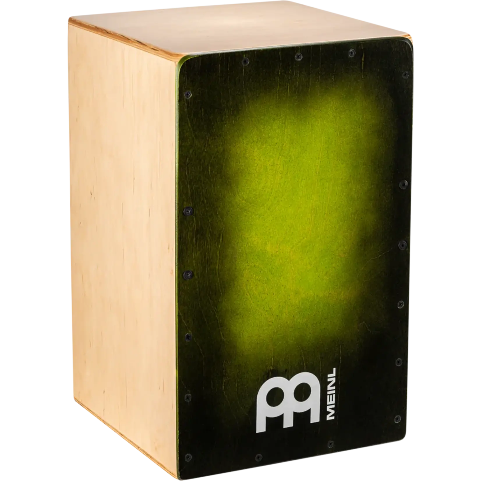 Meinl Percussion Snarecraft Cajon 100 - Green Burst