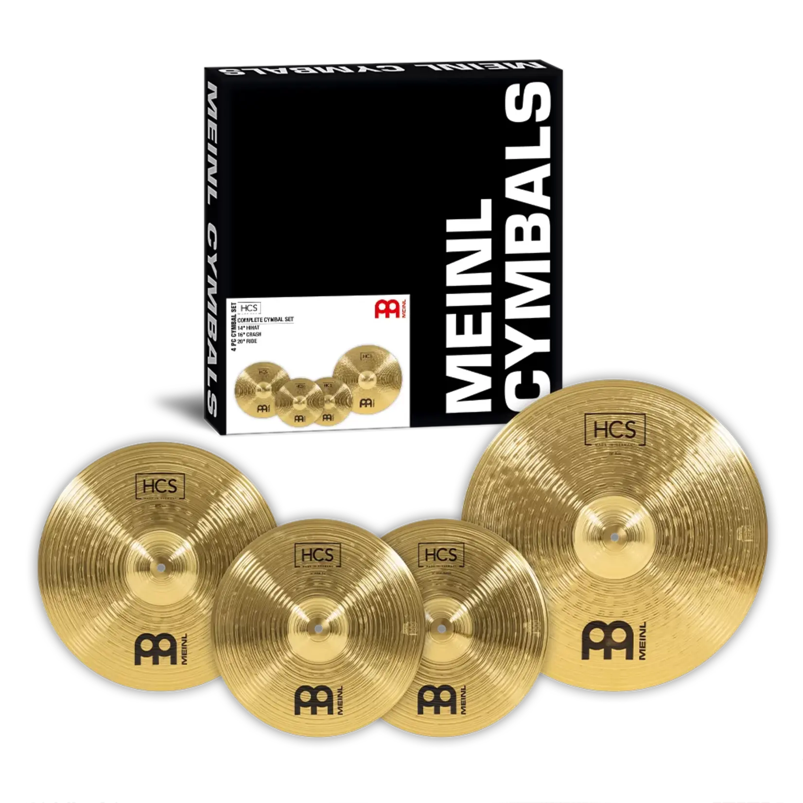 Meinl HCS141620+10 HCS 4 Piece Set