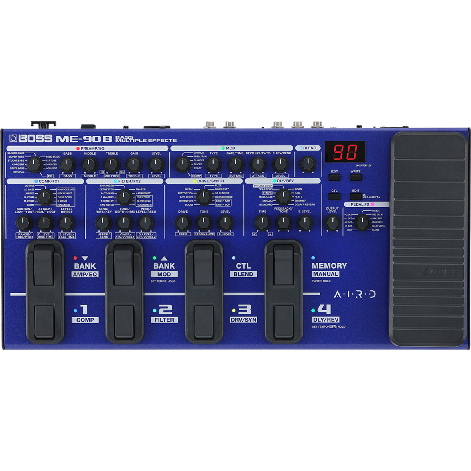 Boss ME-90B Bass Multi-Effects Processor