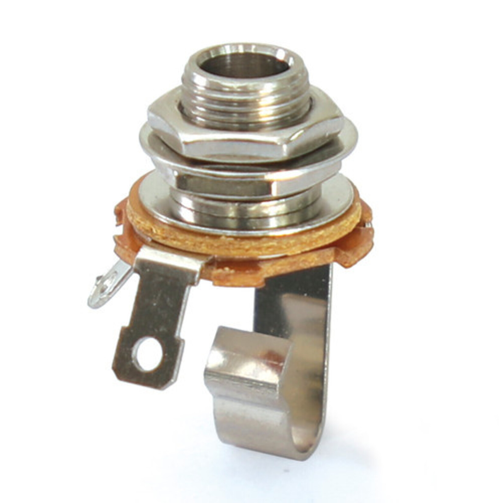 Q-Parts MJ3-NI-3/8" Mono Output Jack-3/8"