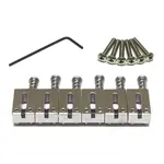 Graphtech Graphtech String Saver Classics Saddles Set Offset Strat & Tele Style PG-8001 - Brushed Steel