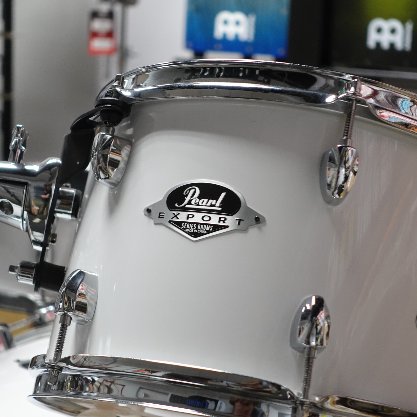 Pearl Export Series 5-Piece Complete Drum Kit - White (Used)