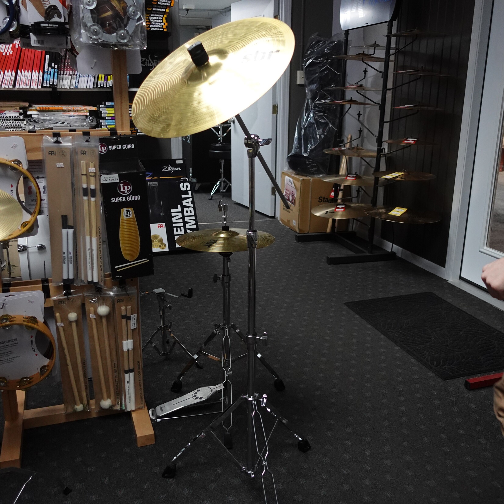 Pearl Export Series 5-Piece Complete Drum Kit - White (Used)