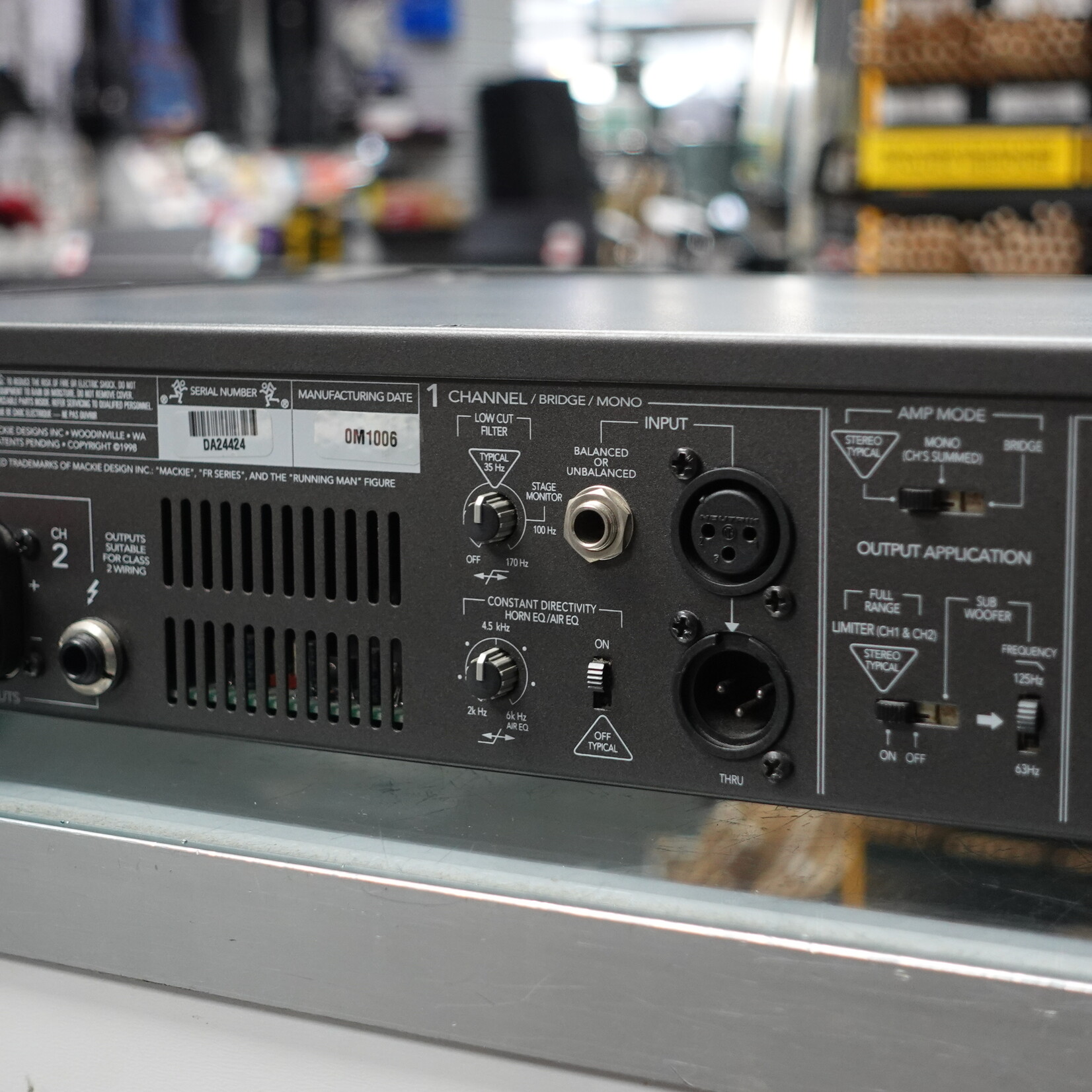 Mackie M-1400i 2 Channel Power Amplifier - (Used)