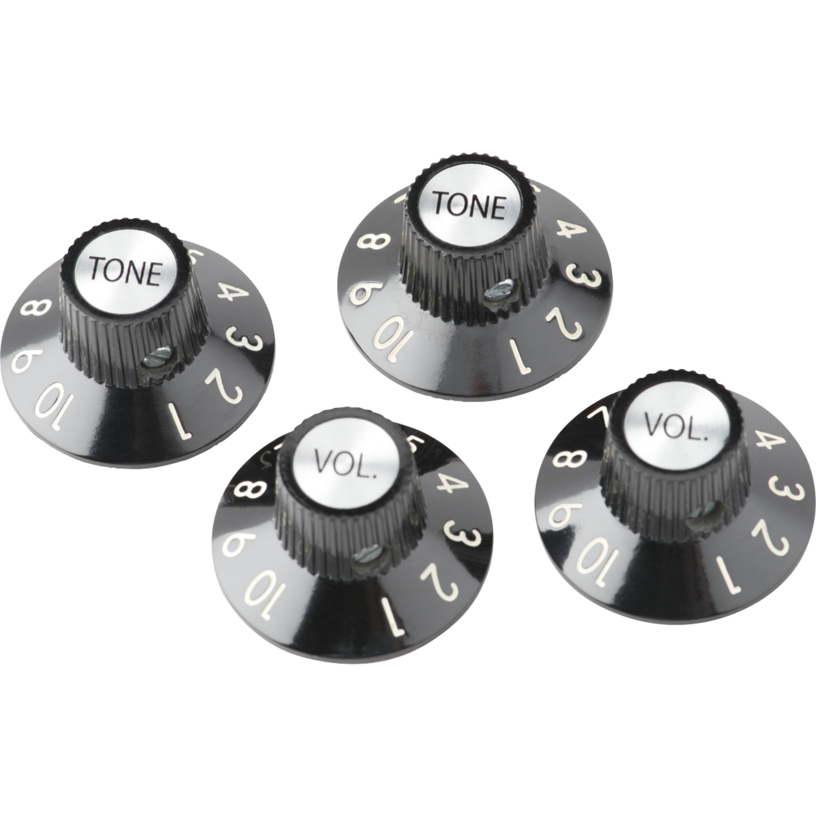 Fender 72 Telecaster® Custom Knobs (4), Black
