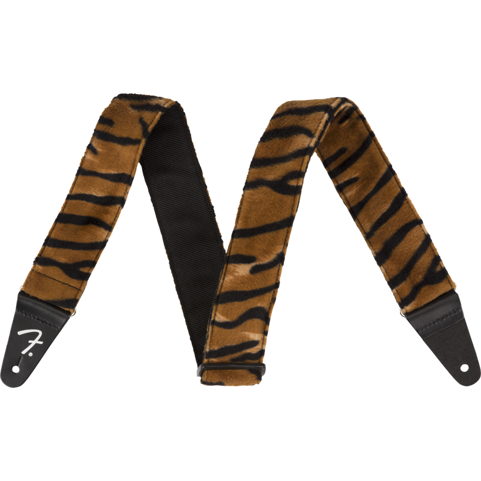 Fender Wild Animal Print Strap, Tiger, 2"