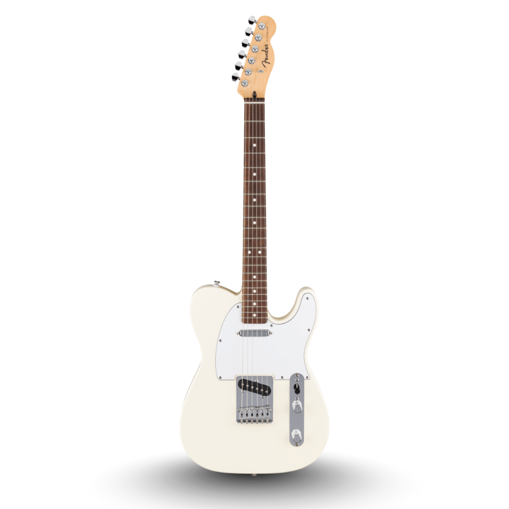 Fender Standard Telecaster, Laurel Fingerboard, White Pickguard - Olympic White
