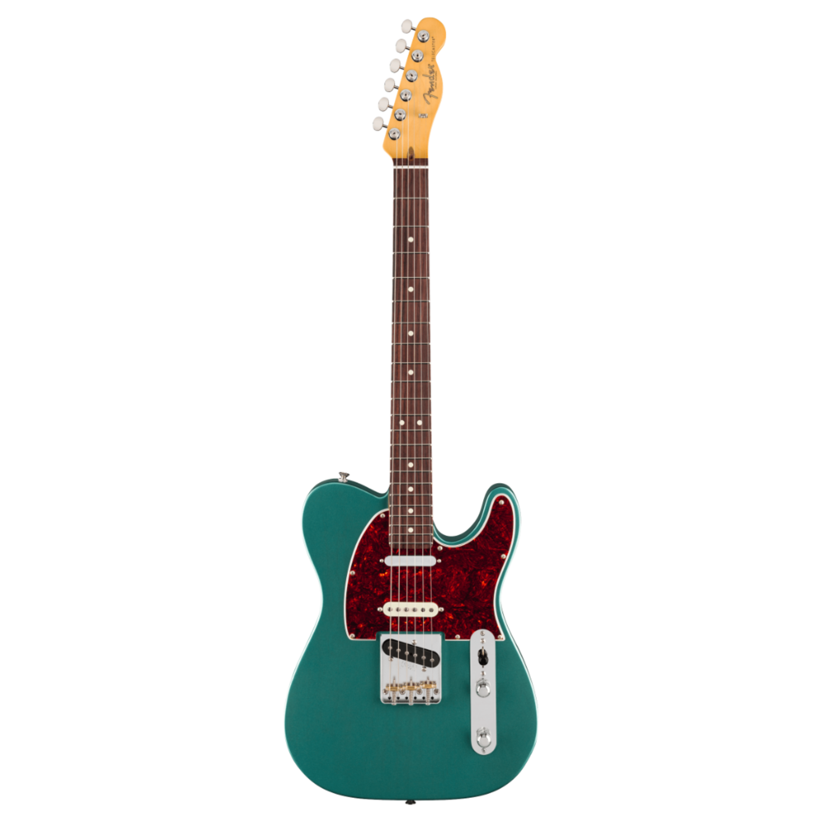 Fender American Professional Classic Hotshot Telecaster, Rosewood Fingerboard W/Gig Bag - Faded Sherwood Green Metallic