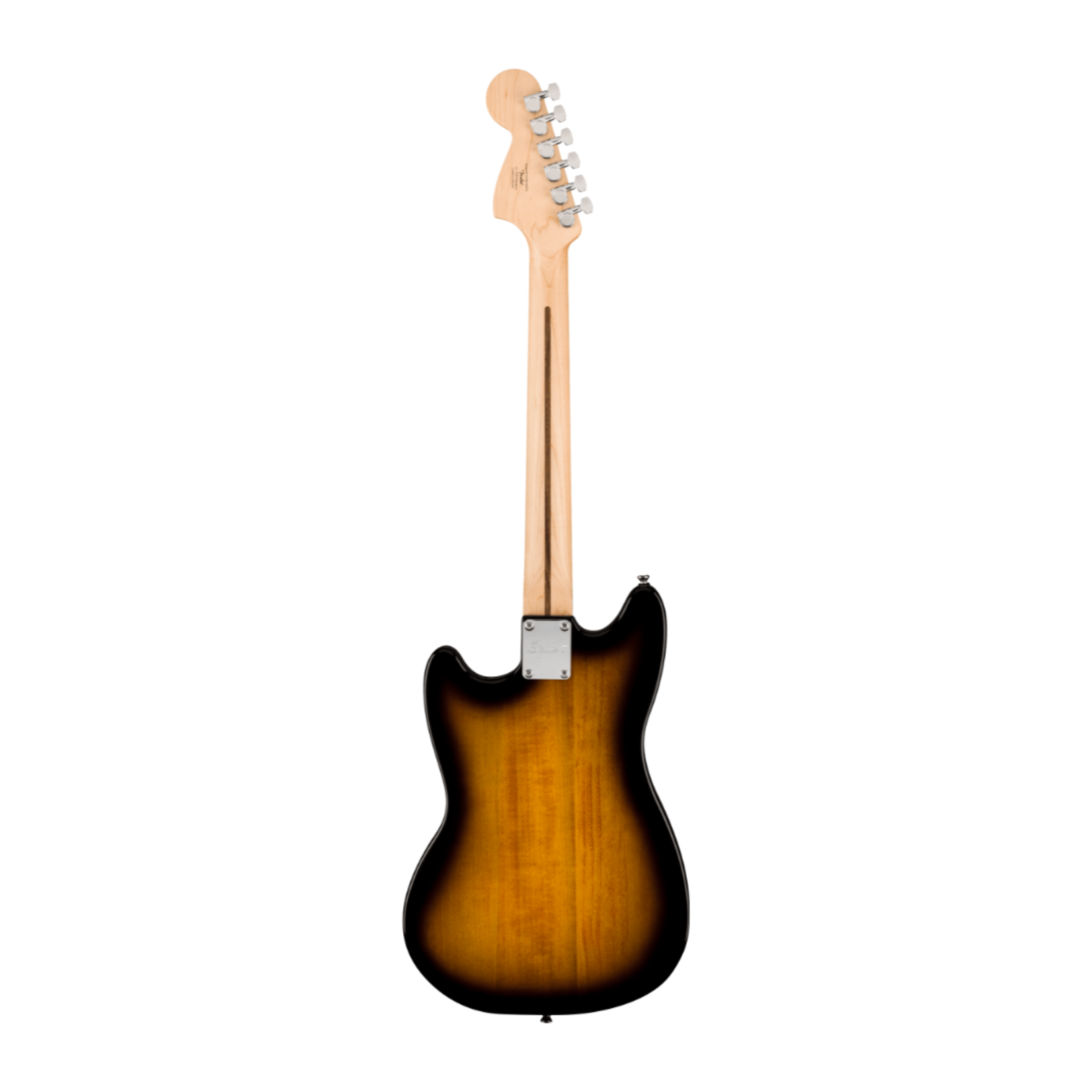 Squier Sonic Mustang, Maple Fingerboard, White Pickguard - 2-Color Sunburst