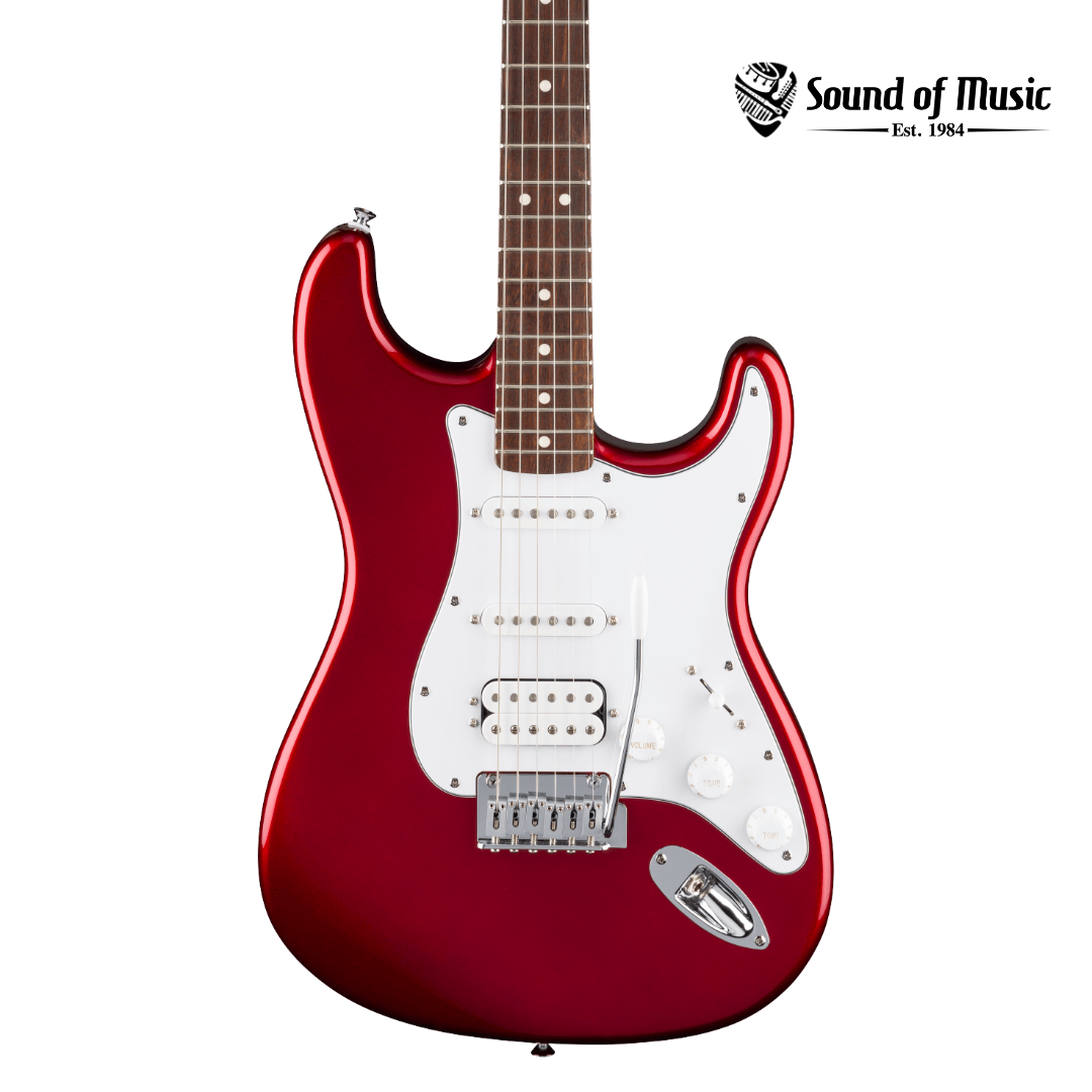 Fender Standard Stratocaster HSS, Laurel Fingerboard, White Pickguard - Candy Cola