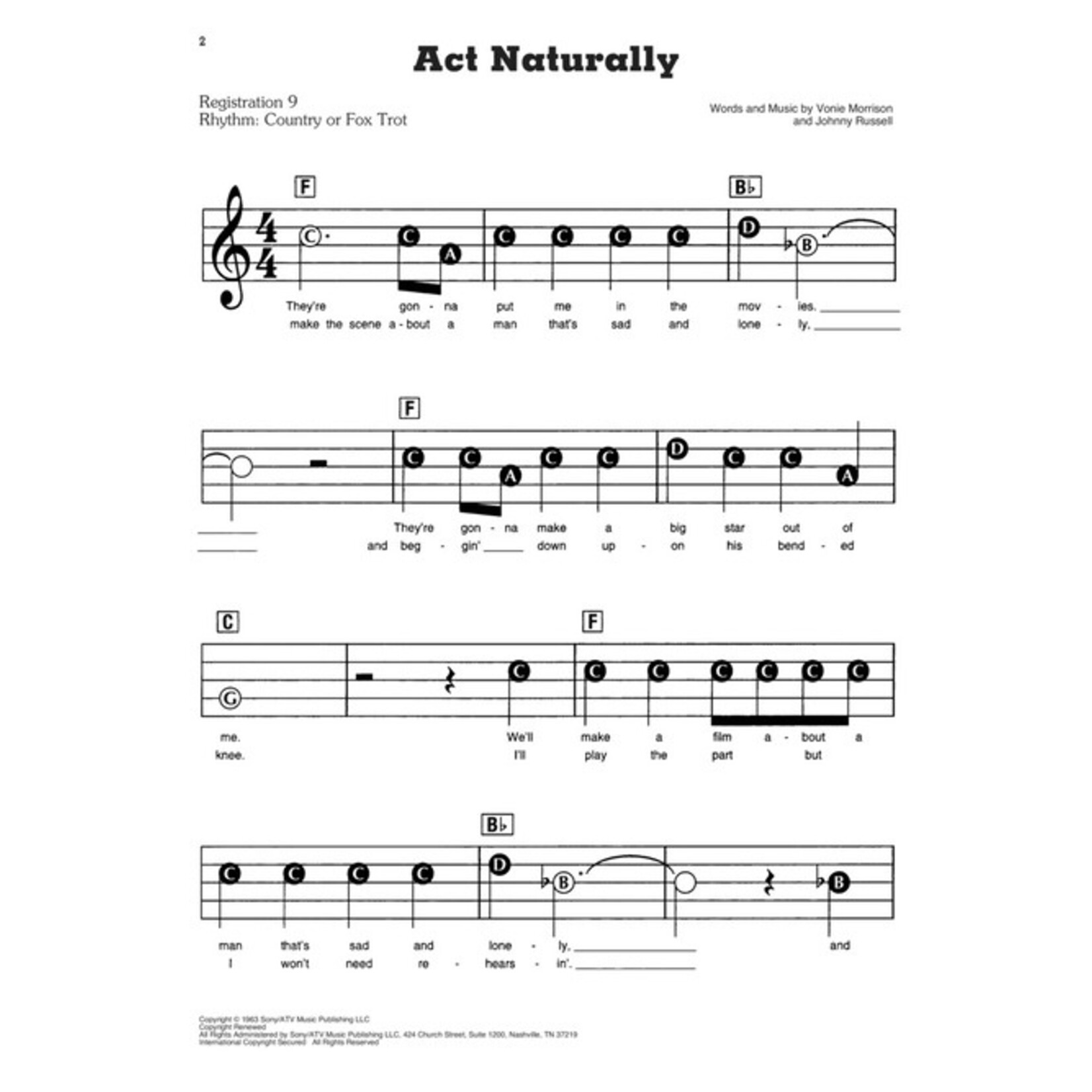Roadhouse Country E-Z Play Today Volume 79