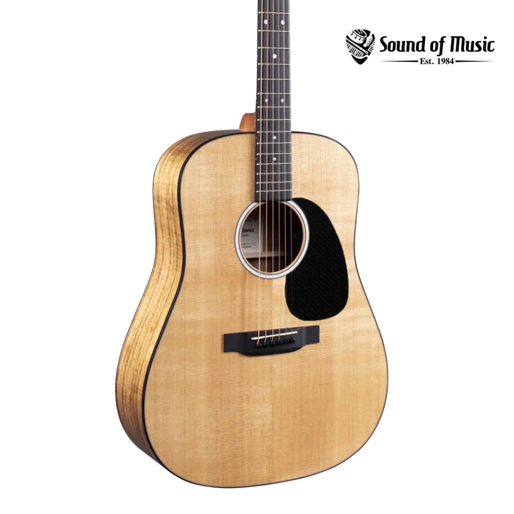 Martin D-12E Acoustic-Electric Guitar W/Soft Shell - Natural Koa