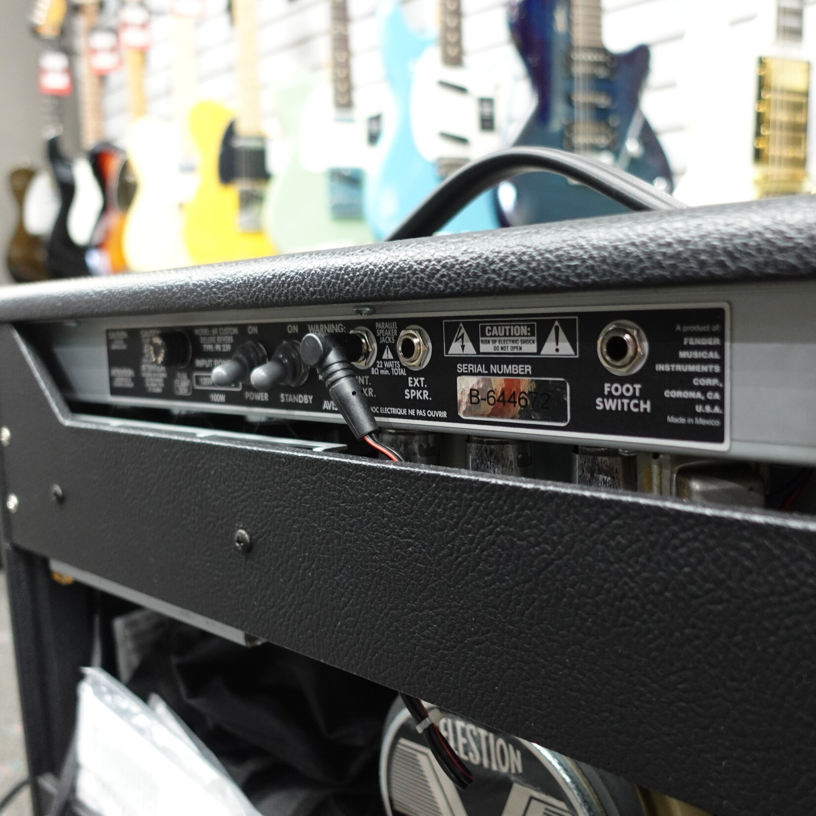 Fender '68 Custom Deluxe Reverb 1x12-inch 22-Watt Tube Combo Amp - (Used)