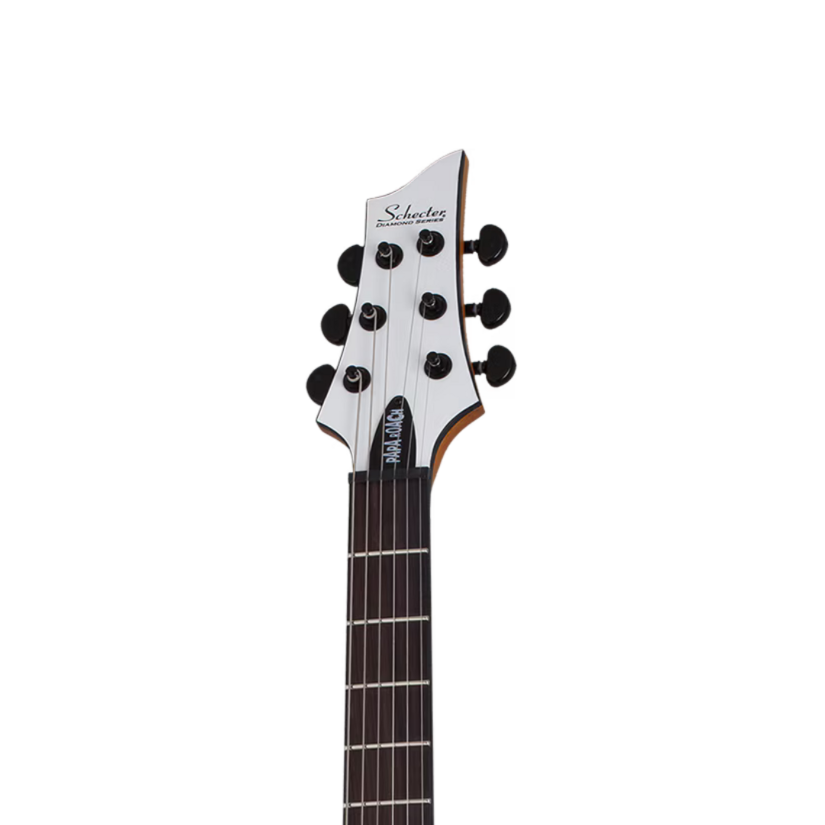 Schecter C-1 Jerry Horton 25th Anniversary Electric Guitar - White