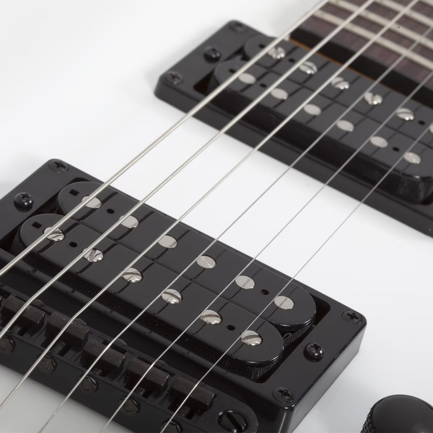 Schecter C-1 Jerry Horton 25th Anniversary Electric Guitar - White