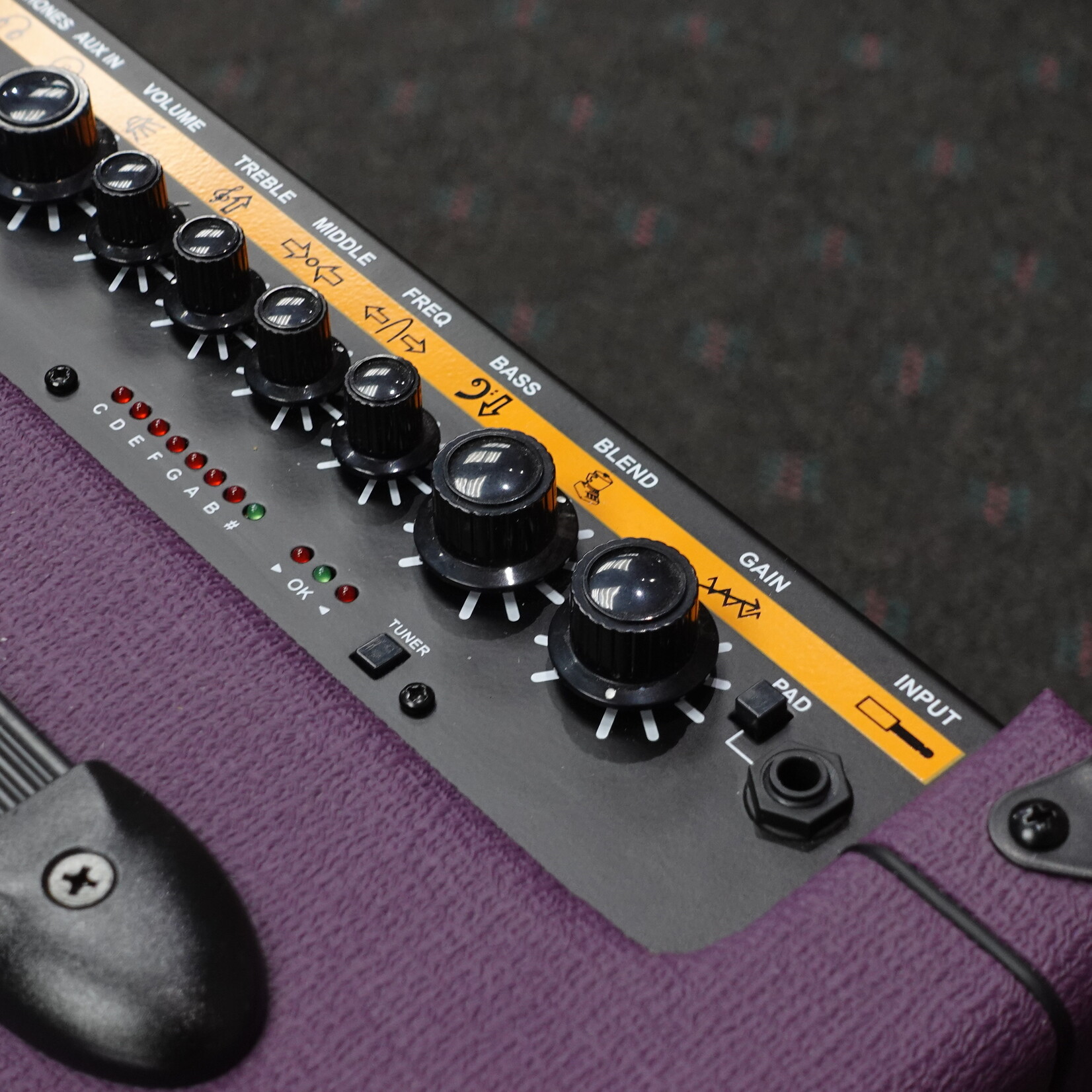 Orange Crush Bass 50 Glenn Hughes Limited Edition 1x12 50-Watt Combo Bass Amp - Purple (Used)
