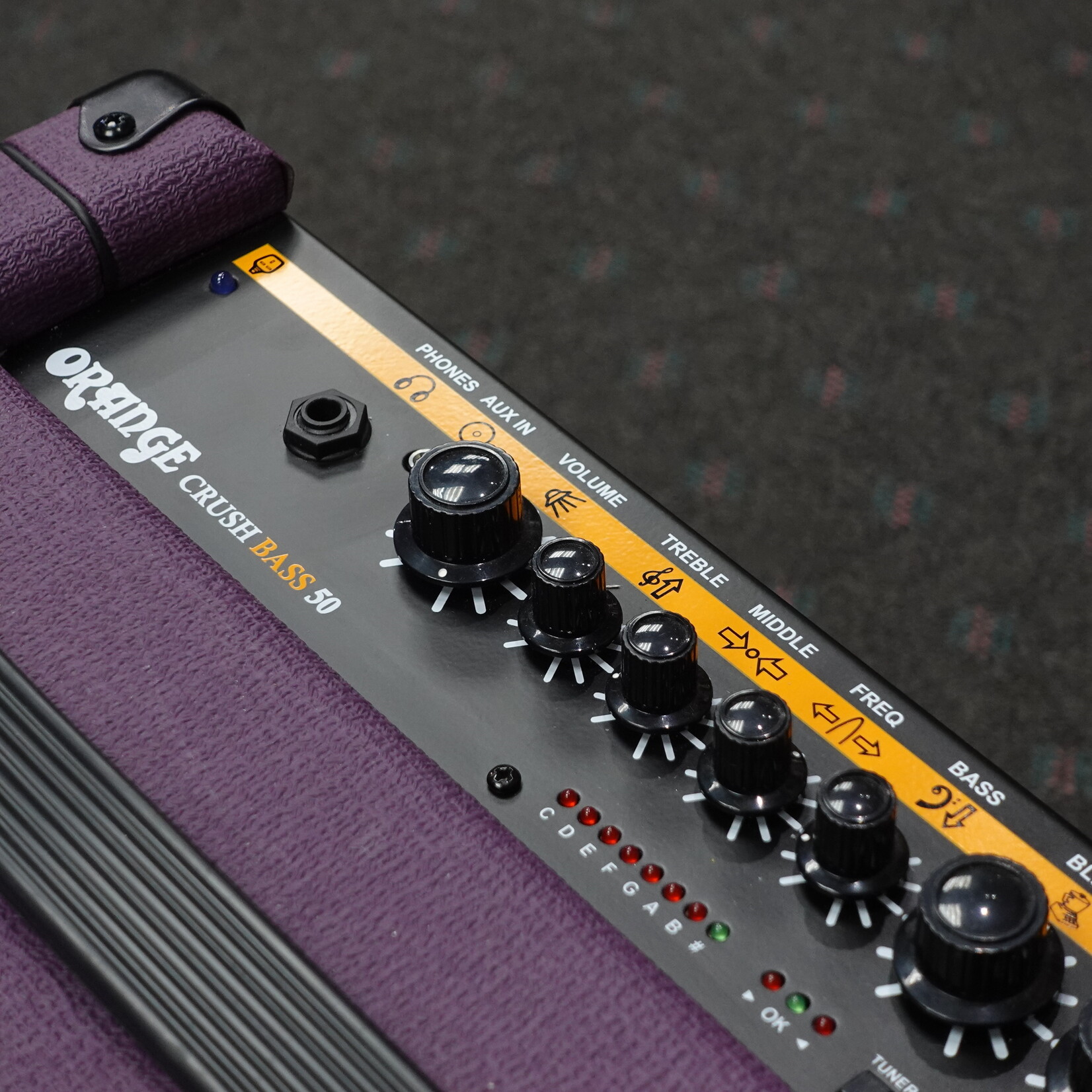Orange Crush Bass 50 Glenn Hughes Limited Edition 1x12 50-Watt Combo Bass Amp - Purple (Used)