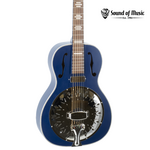 Recording King Recording King Dirty 30's Minnie Bucker Acoustic-Electric Resonator Guitar - Wabash Blue