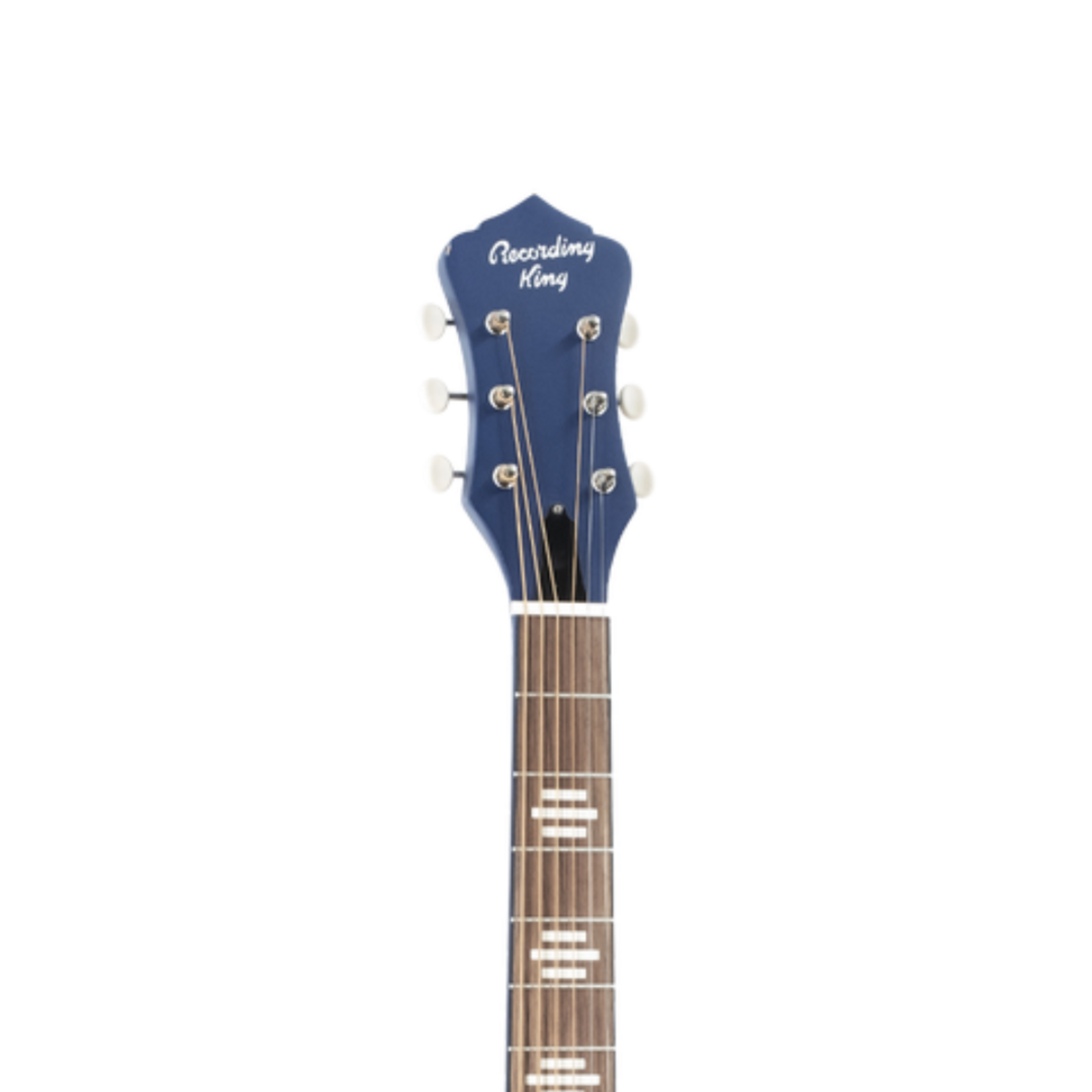 Recording King Dirty 30's Minnie Bucker Acoustic-Electric Resonator Guitar - Wabash Blue